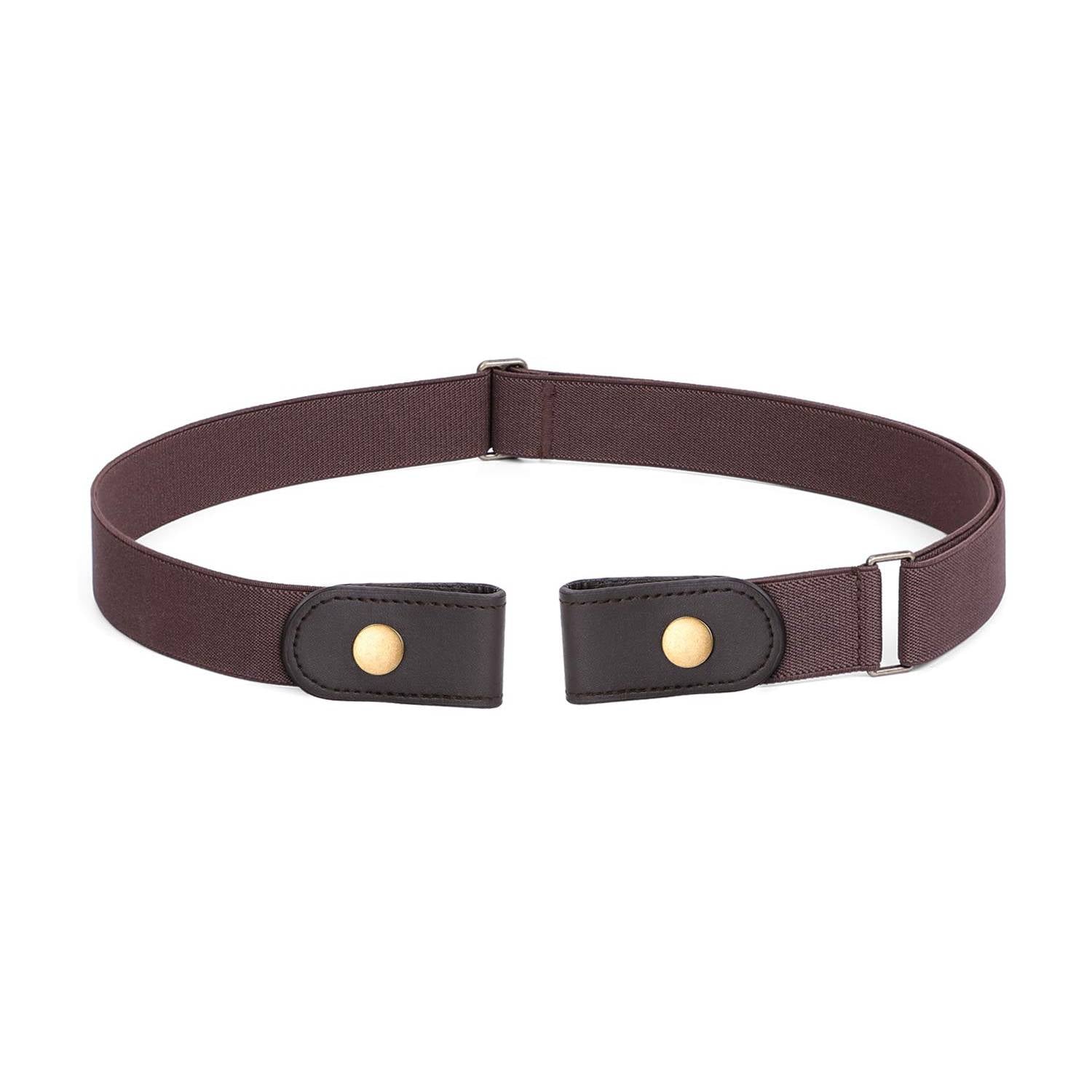 Men's No-Buckle Stretch Belt for Jeans Pants 1 38 Inches