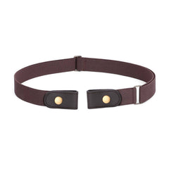 Men's No-Buckle Stretch Belt for Jeans Pants 1 38 Inches