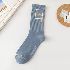 Men's Cotton Basketball Socks, 1 Pair