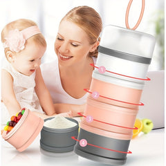 Portable Milk Powder Dispenser Container