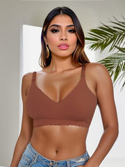 5 Pcs Seamless Wireless Bras Soft Comfy Everyday Bra