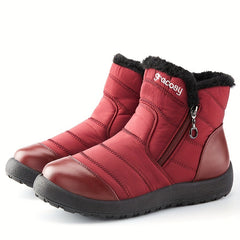 Women's Waterproof Snow Boots Warm Hiking Boots