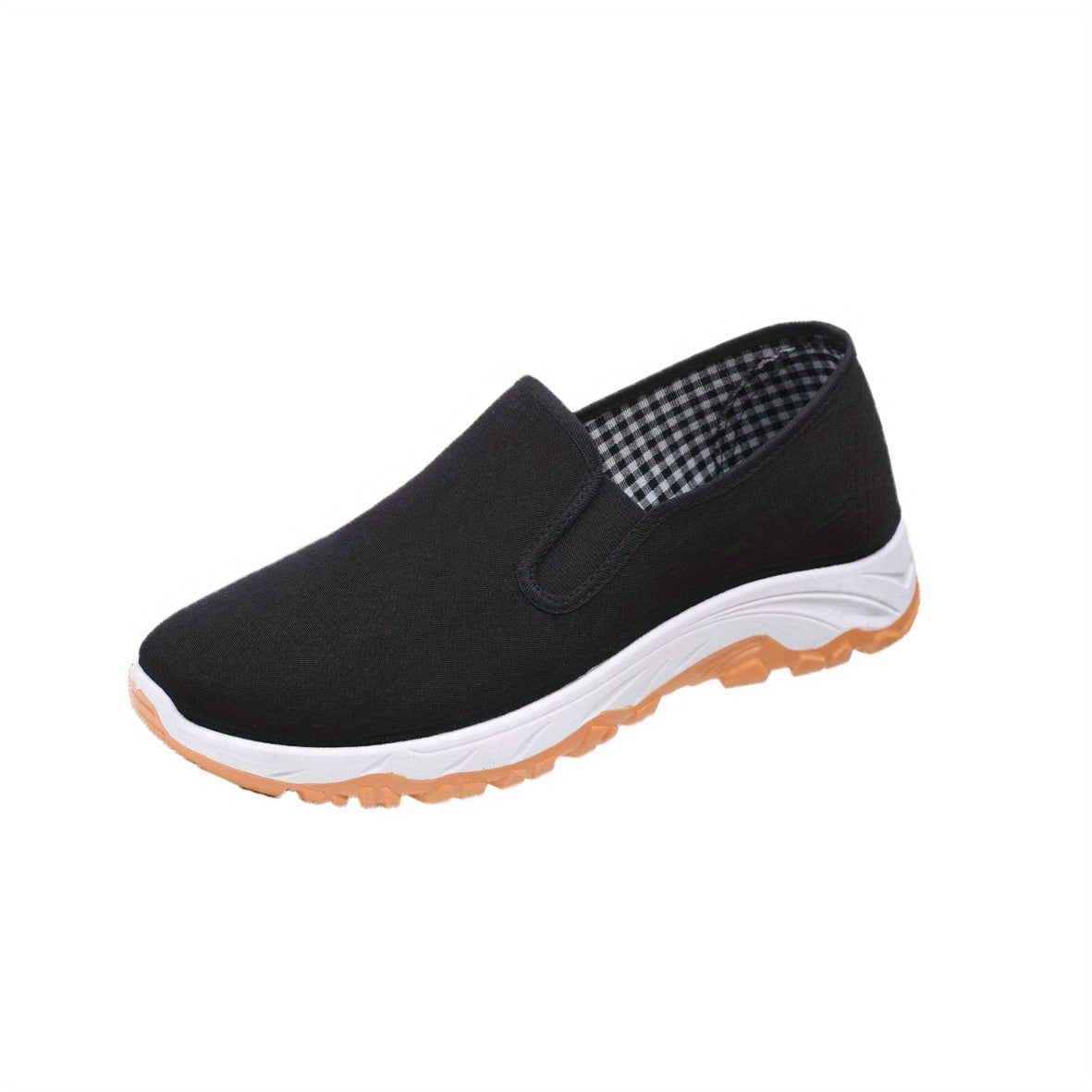 Men's Slip-on Sneakers Casual Walking Shoes Comfy and Breathable Loafers