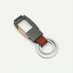 2pcs Titanium Alloy Keychain Key Ring For Men Women Car Keychain Pendant