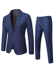 Formal 2 Pieces Set Men s Business Suit Set