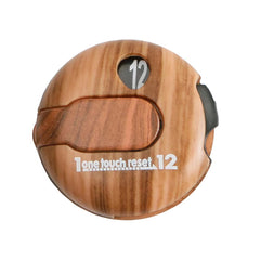 Wood Grain Golf Stroke Counter Mini Stroke Counter Up to 12 Shots