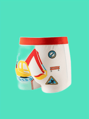 4pcs Boys Cartoon Print Boxer Briefs Underwear