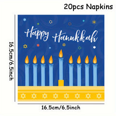 Hanukkah Party Tableware & Decoration Set
