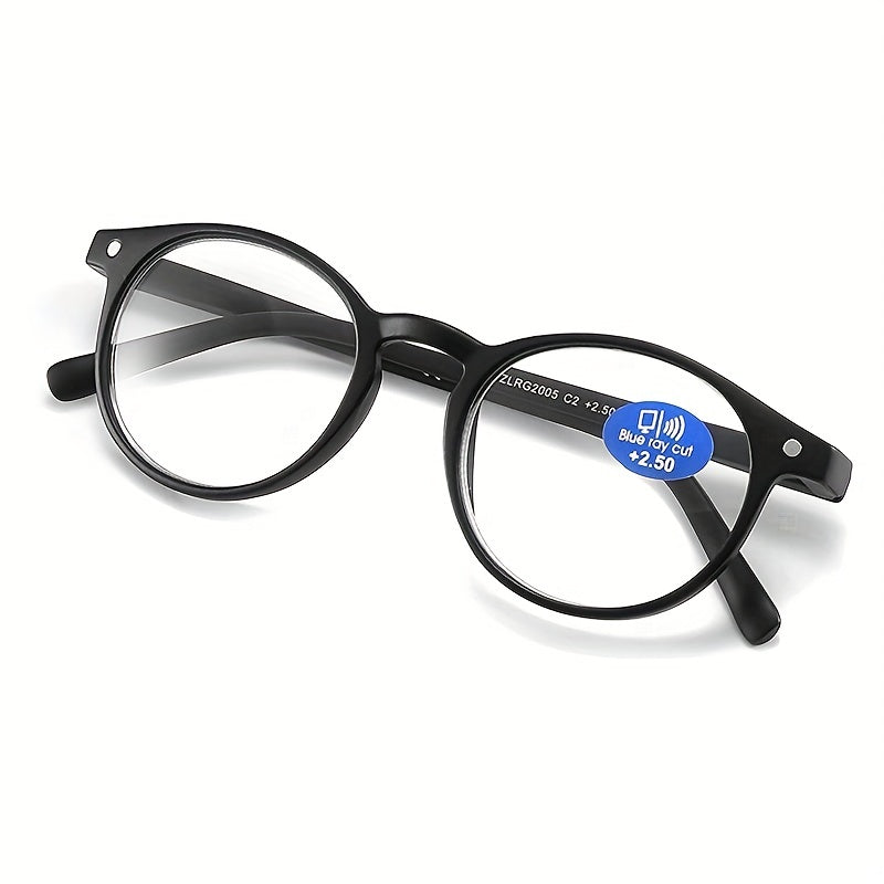 Light Blocking Glasses Rectangular Frame Computer Eyeglasses