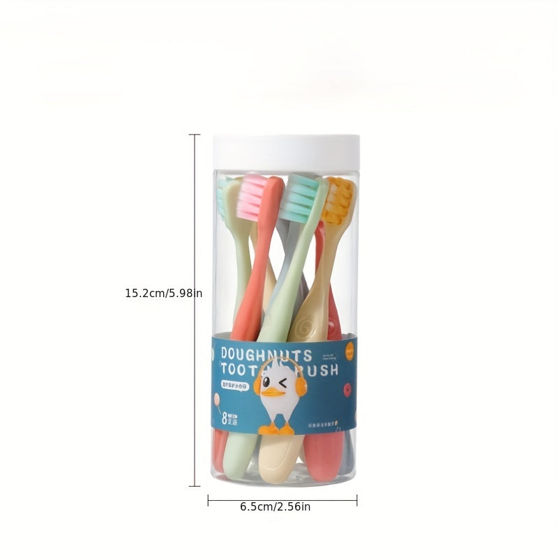 Kids Soft Bristle Toothbrush 8-Pack Gum Protection