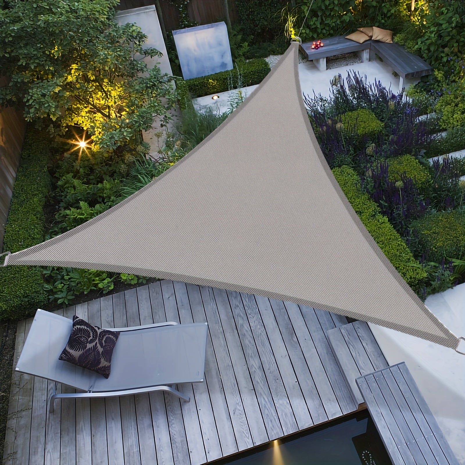 Sun Shade Sail Triangle Canopy Shades For Outdoor Patio Pergola Cover