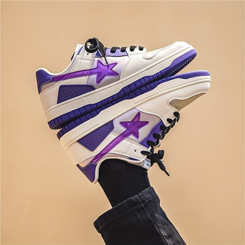 Men's Block Skate Shoes Non Slip Casual Shoes For Youth