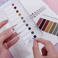 400 Colorful Sticky Index Tabs With Ruler