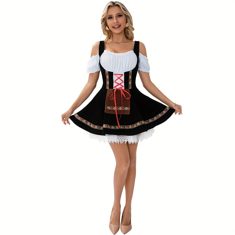 Bavarian Oktoberfest Dress for Women Halloween Costume