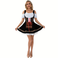 Bavarian Oktoberfest Dress for Women Halloween Costume
