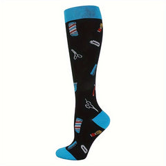 Men's Compression Sport Socks, Moisture Wicking & Breathable