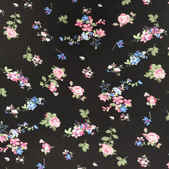1pc Faux Cotton Fabric Diy Cloth Pants Dress Fabric 1yard Cut Size