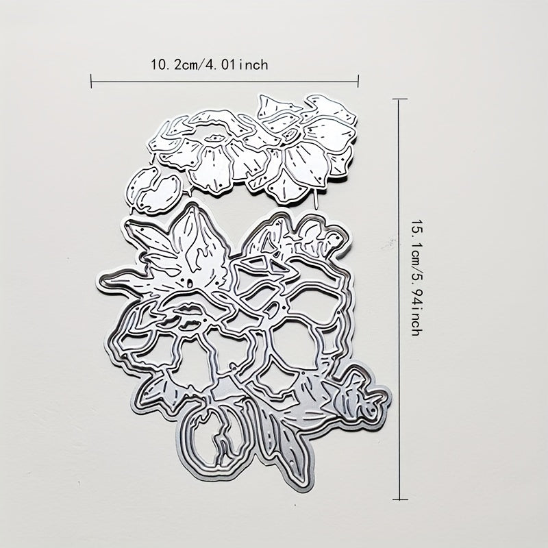 Metal Cutting Dies Flower Stencils Leaves Fall DIY Craft Decoration