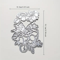 Metal Cutting Dies Flower Stencils Leaves Fall DIY Craft Decoration