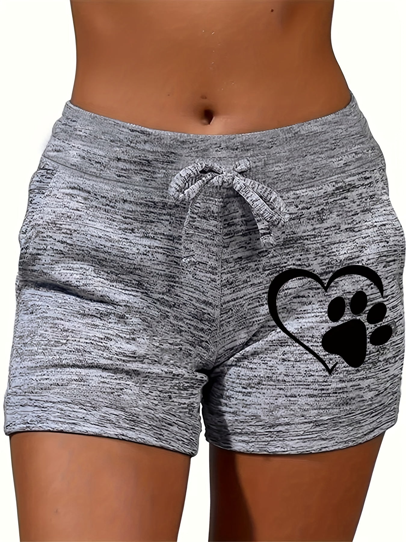 Casual Drawstring Shorts for Summer & Spring