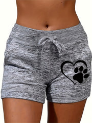 Casual Drawstring Shorts for Summer & Spring