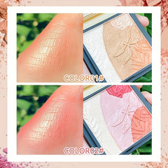 Blush And Highlighter Palette Contouring Eyeshadow Body Highlighter