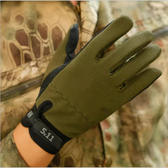 Non-slip Full Finger Sports Gloves for Fitness, Fishing, Cycling
