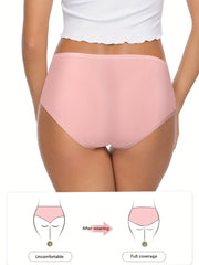 Comfy Lace Stitching Briefs Intimates Panties Women's Lingerie