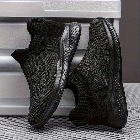 Girl's Slip On Sock Shoes Breathable Non Slip Sneakers