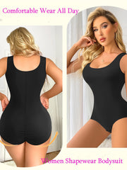 Shaping Bodysuit Scoop Neck Tummy Control Slim Fit Sleeveless Shaperwear