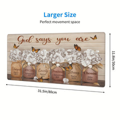 Flowers & Plants Extended Mouse Pad Large Gaming Mouse Pad