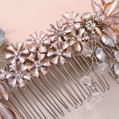 Rhinestone Hair Comb Head Jewelry Hair Accessories