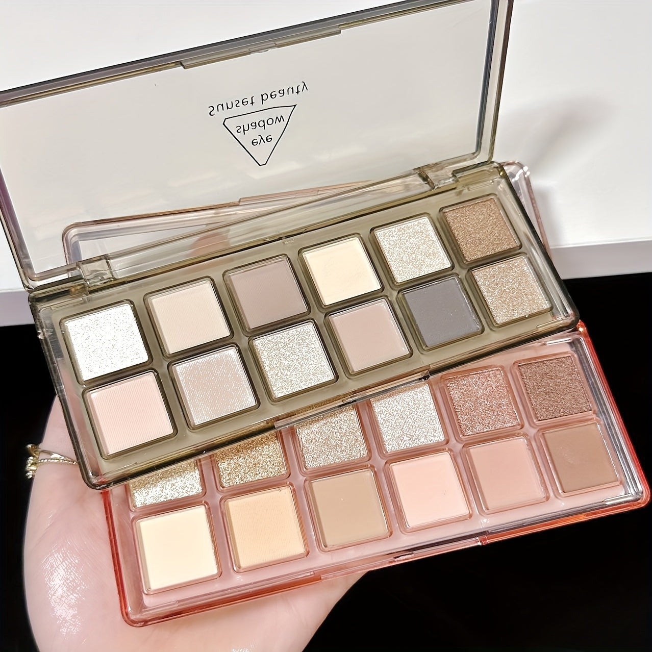 12 Colors Matte Glitter Eyeshadow Palette