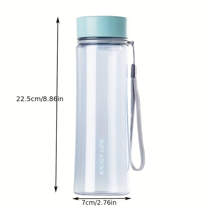 Portable Plastic Water Cup Outdoor Sports With Rope