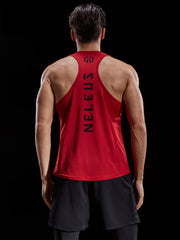 Men's Sleeveless Tank Top Sweat Absorbing Fast Dry Vest