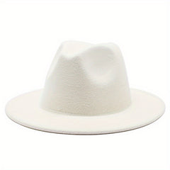 Y2K British Cowboy Hat Lightweight Sun Jazz Fedora Cap