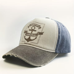 Outdoor Denim Printed Sunshade Baseball Cap