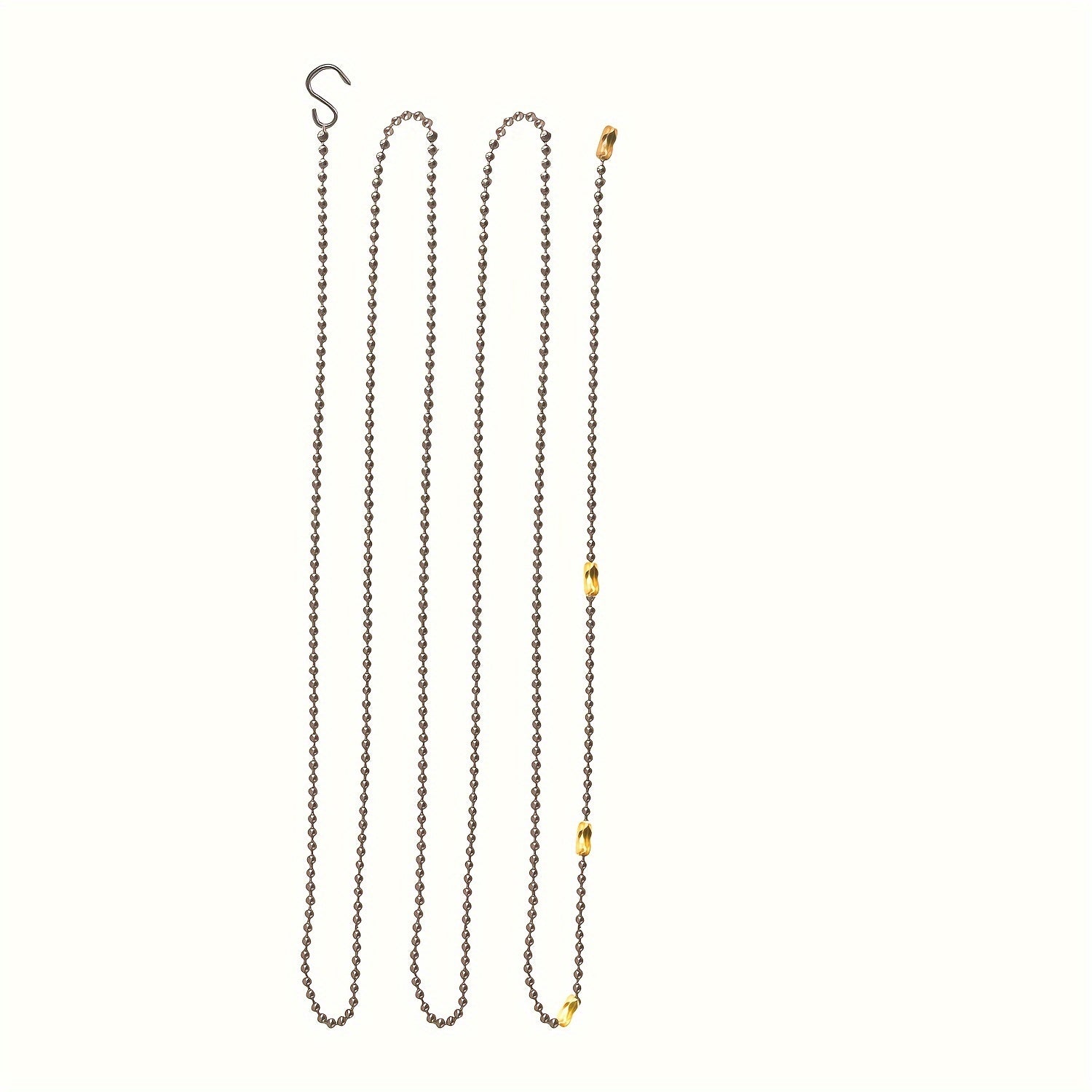 2pcs Volleyball Net Height Measurement Chains Volleyball Referee Equipment