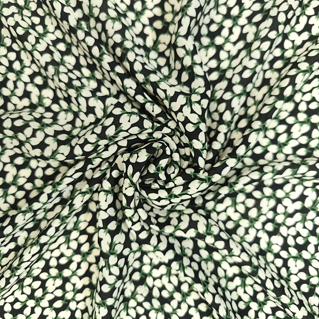 1yd Comfortable Breathable Chiffon Fabric DIY Clothes Pants Dress Fabric