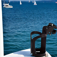 Marine Boat Rail Cup Holder No Drilling Install Pontoon Boat Drink Holder