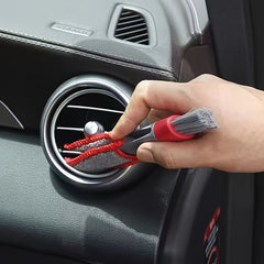 Car Detailing Brush Air Vent Cleaning Dust Remover Duster Car Interior Tool