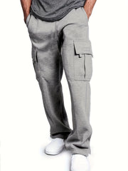Classic Cargo Pants Men's Soft Drawstring Joggers