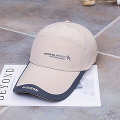 Unisex Hat Plain Curved Sun Visor Hat Outdoor Dustproof Baseball Cap