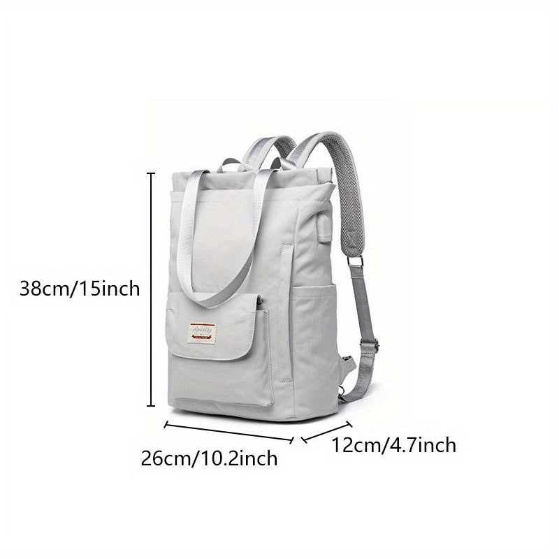 Women's Backpack Student School Bag Waterproof Laptop Bag