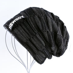 Men's Warm Knit Beanie Hat Thick Winter Cap