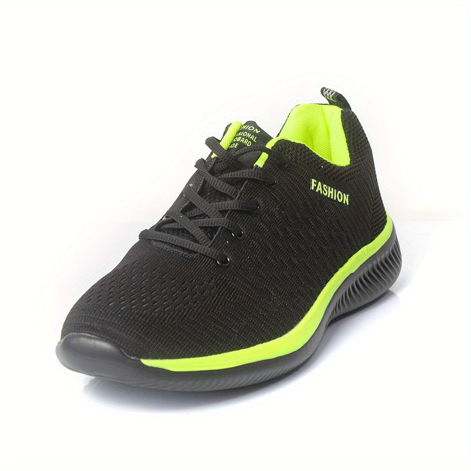 Men's Lace up Sneakers Athletic Shoes Lightweight Breathable Running Basketball