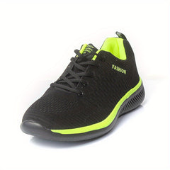 Men's Lace up Sneakers Athletic Shoes Lightweight Breathable Running Basketball