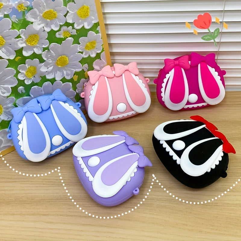 Rabbit Shape Silicone Crossbody Bag for Girls