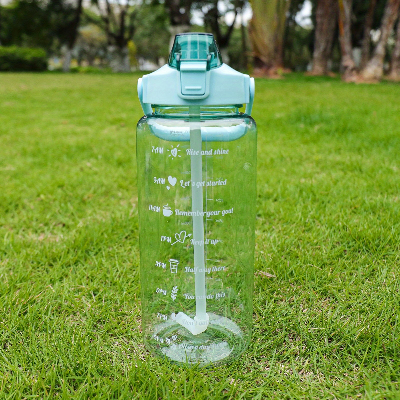 Sport Water Bottle with Straw - Stay Hydrated on the Go