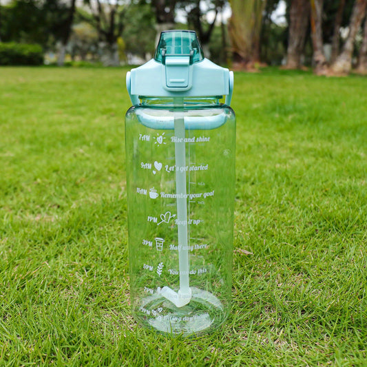Sport Water Bottle with Straw - Stay Hydrated on the Go